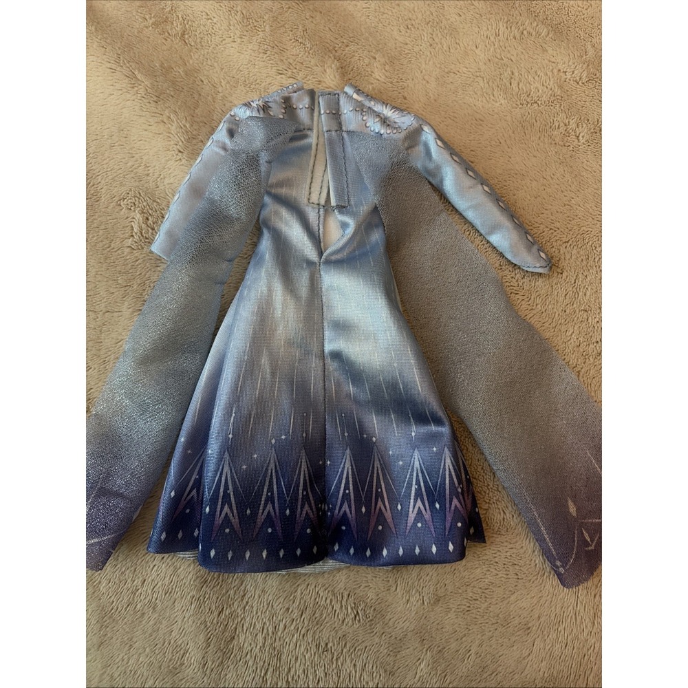 Disney Frozen 2 Queen Elsa, Blue and Purple Replacement Journey Dress B13 - Picture 7 of 9